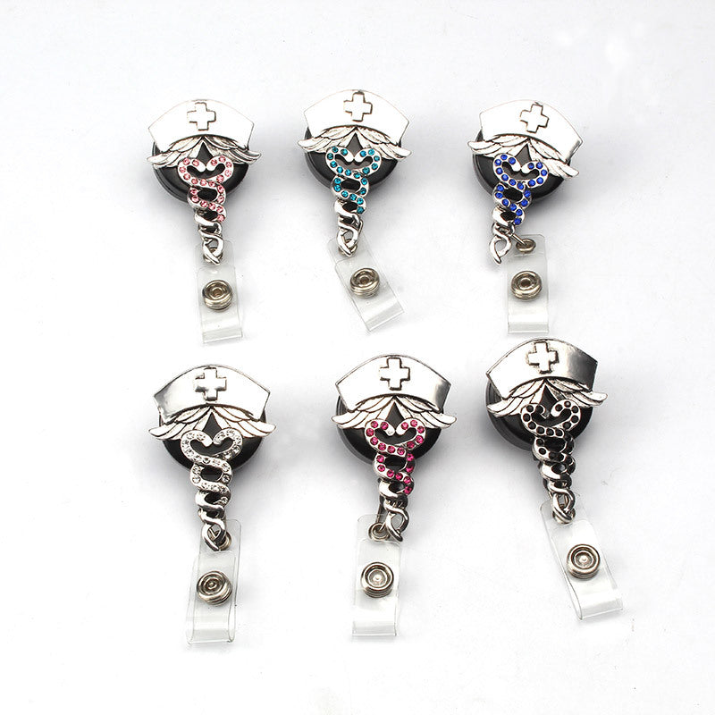 Nurse Hat Badge Reel